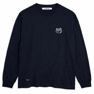 Jacquemus Le Pyjama Shirt La Premiere Air France Blue Mens size Medium